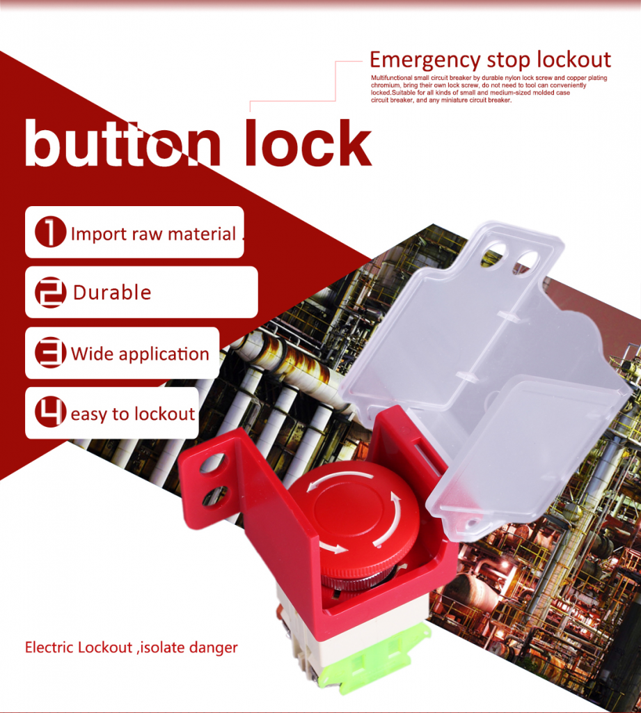 Emergency Stop Button Lockout supplier in Bangladesh. - Lockout Tagout