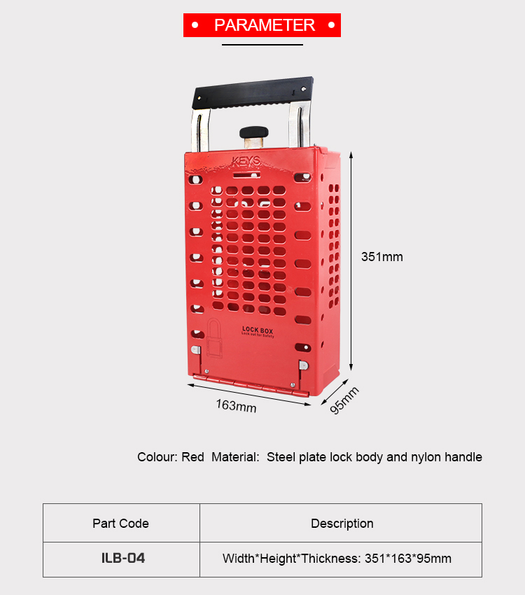 Group Safety Lockout Box Supplier in Bangladesh.