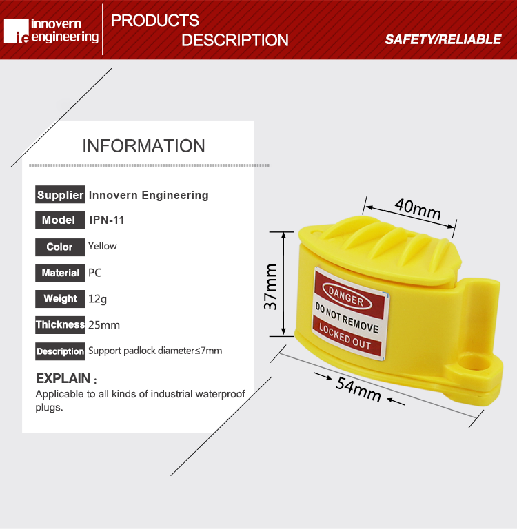 Industrial Plug Lockout supplier in Bangladesh.