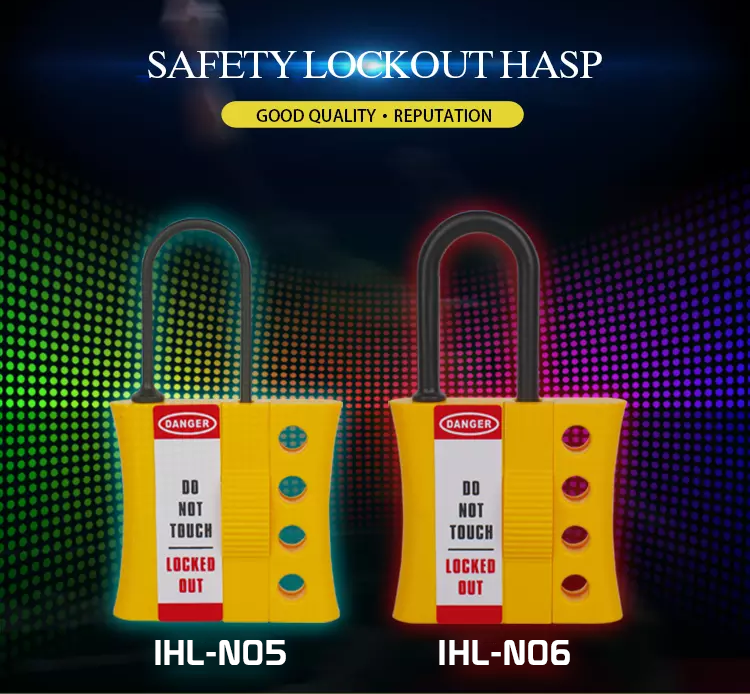 Lockout Nylon HASP with Hook supplier in Bangladesh.