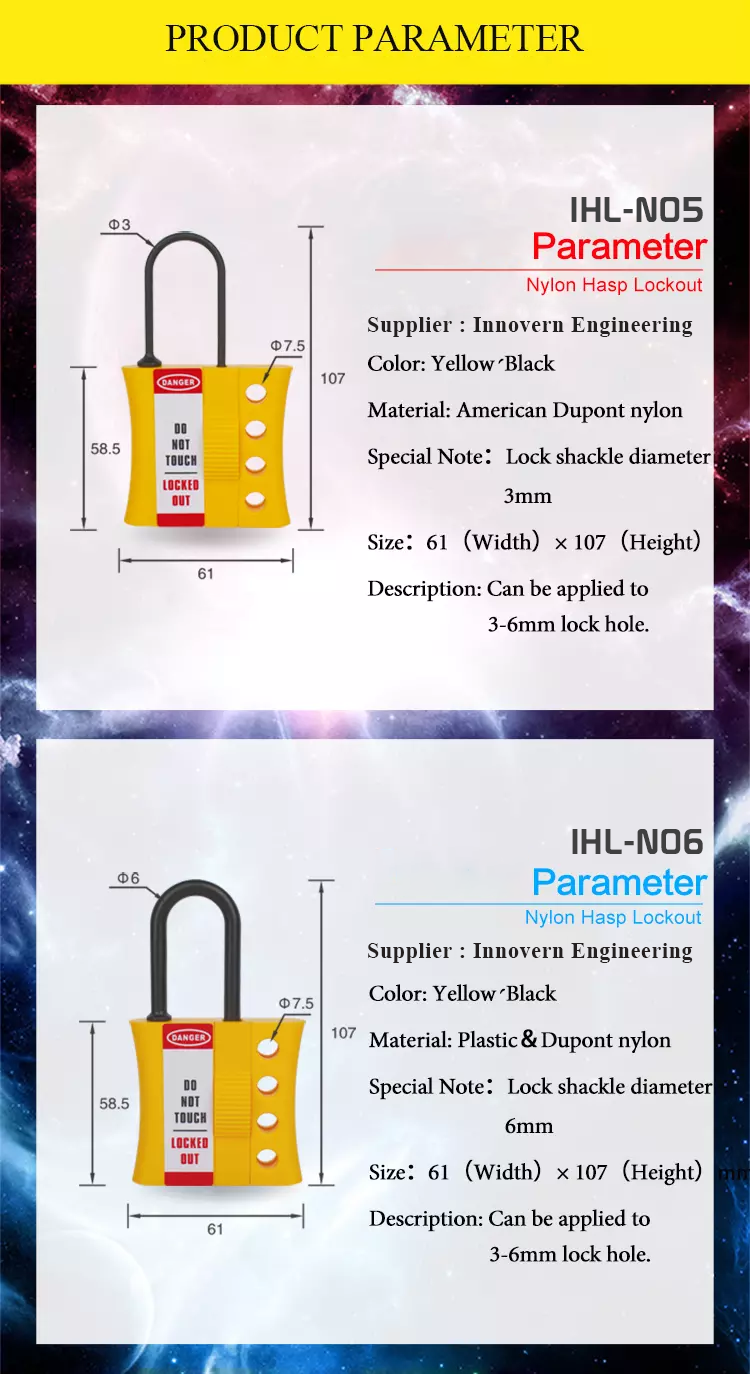 Lockout Nylon HASP with Hook supplier in Bangladesh.