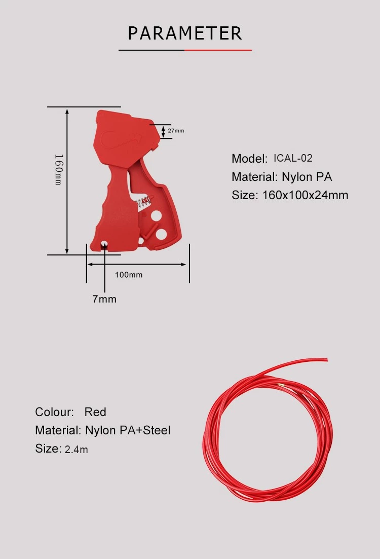 Multipurpose Cable Lockout supplier in Bangladesh.