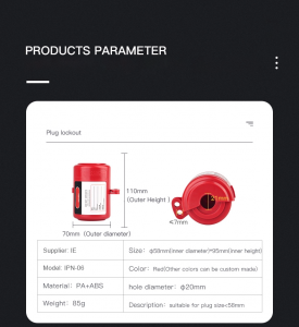 Multipurpose Plug Lockout supplier in Bangladesh.