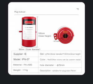 Multipurpose Plug Lockout supplier in Bangladesh.