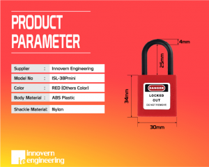 Nylon Shackle Mini Padlock supplier in Dhaka, Bangladesh