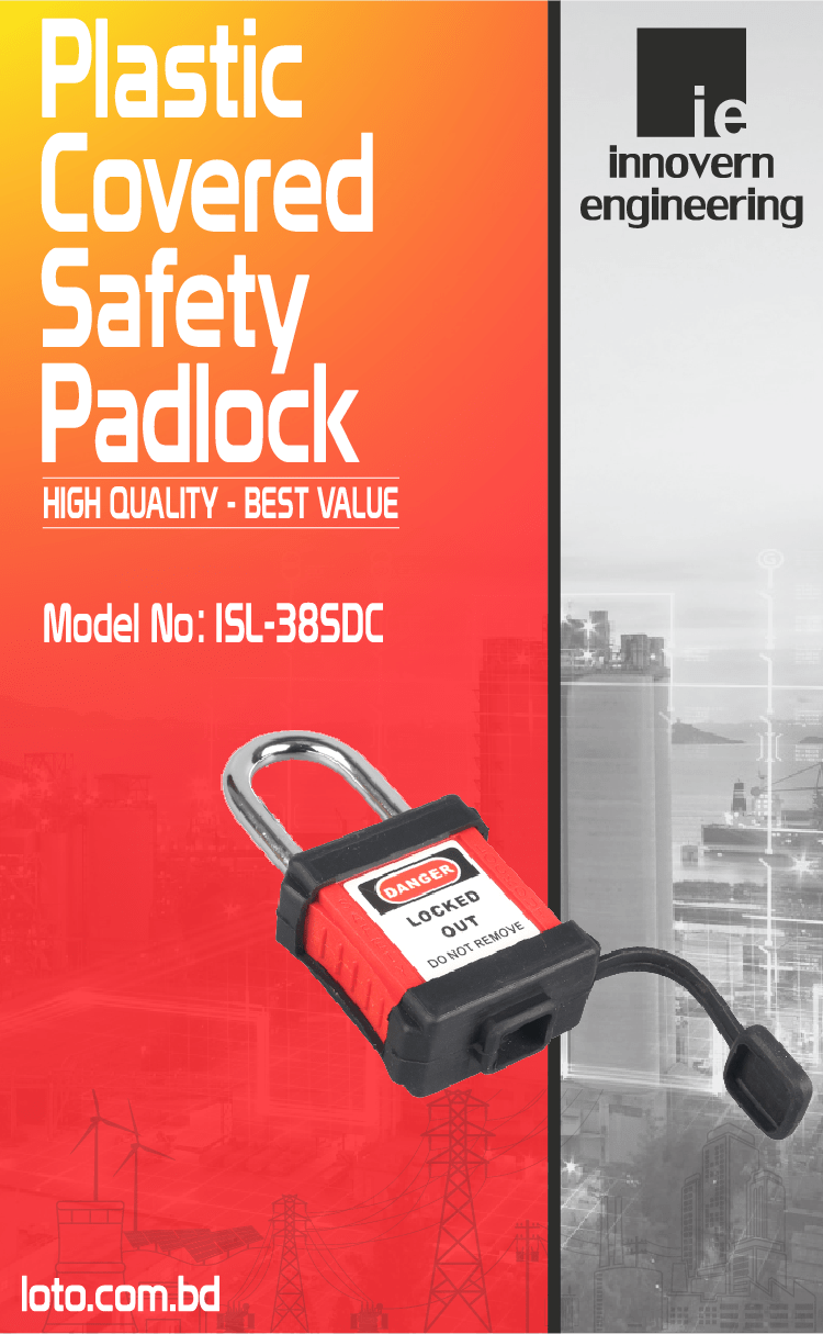 Plastic Covered Safety Padlock supplier in Dhaka, Bangladesh