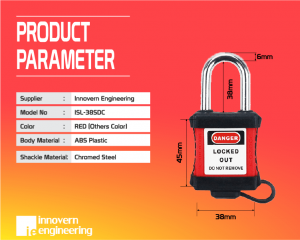 Plastic Covered Safety Padlock supplier in Dhaka, Bangladesh