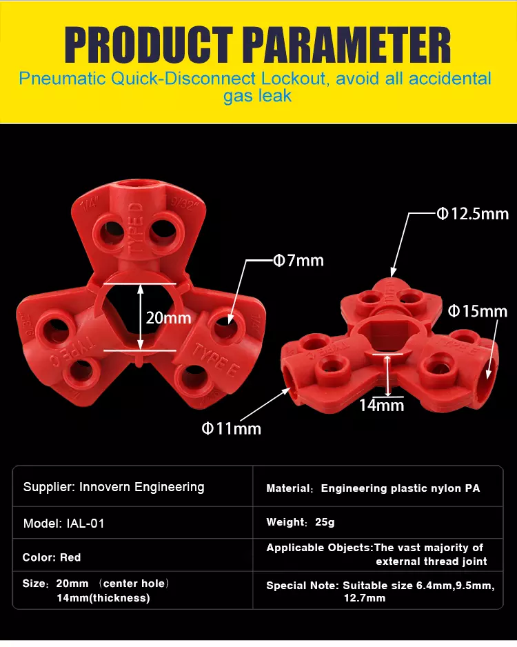 Pneumatic Quick Disconnector Lockout supplier in Bangladesh.