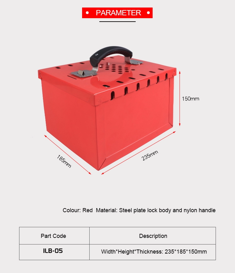 Portable Group Lockout Box Supplier in Bangladesh.