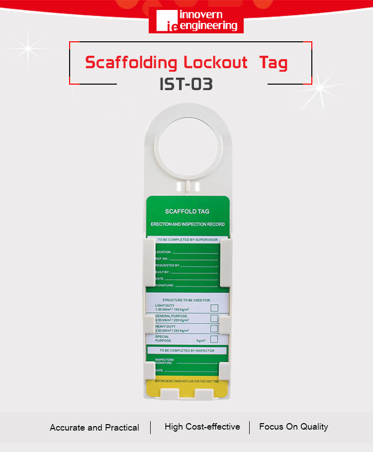 Scaffolding Lockout Tag supplier in Bangladesh.