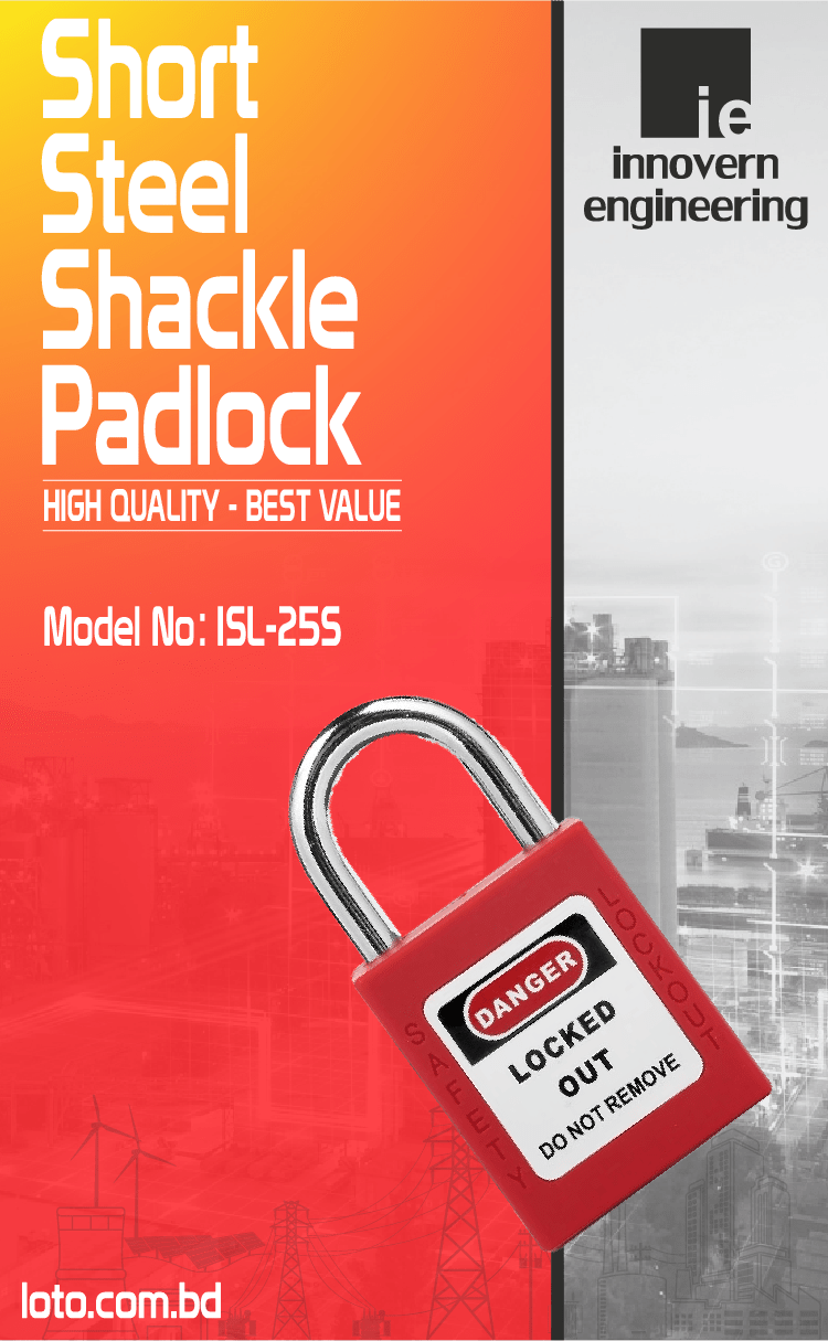 Short Steel Shackle Padlock supplier in Dhaka, Bangladesh