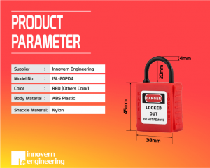 Thin Short Nylon Shackle Padlock supplier in Dhaka, Bangladesh