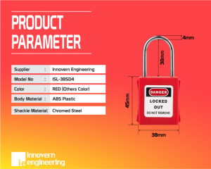 Thin Steel Shackle Safety Padlock supplier in Dhaka, Bangladesh