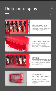 Wall Mounted Lockout Box Supplier in Bangladesh.