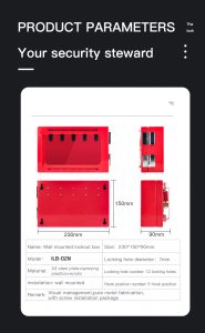 Wall Mounted Lockout Box Supplier in Bangladesh.