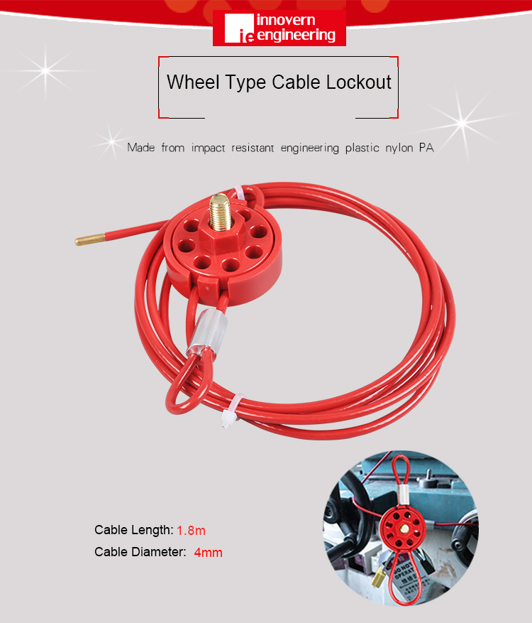 Wheel Type Cable Lockout supplier in Bangladesh.